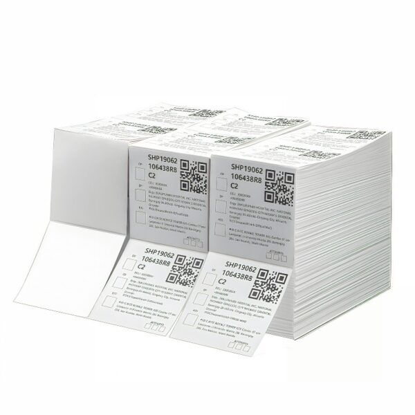Direct Thermal Paper Labels – Custom Printable Barcode & Shipping Stickers