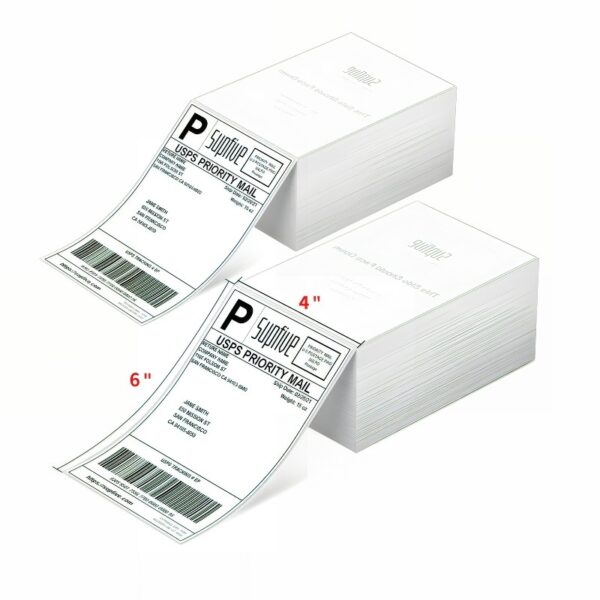 Direct Thermal Paper Labels – Custom Printable Barcode & Shipping Stickers