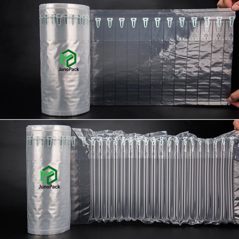 Air column roll:bag 12 Wholesale PA PE Inflatable Air Column Bag Roll 20cm x 300m Puncture Resistant Packaging Film for Fragile Product Protection