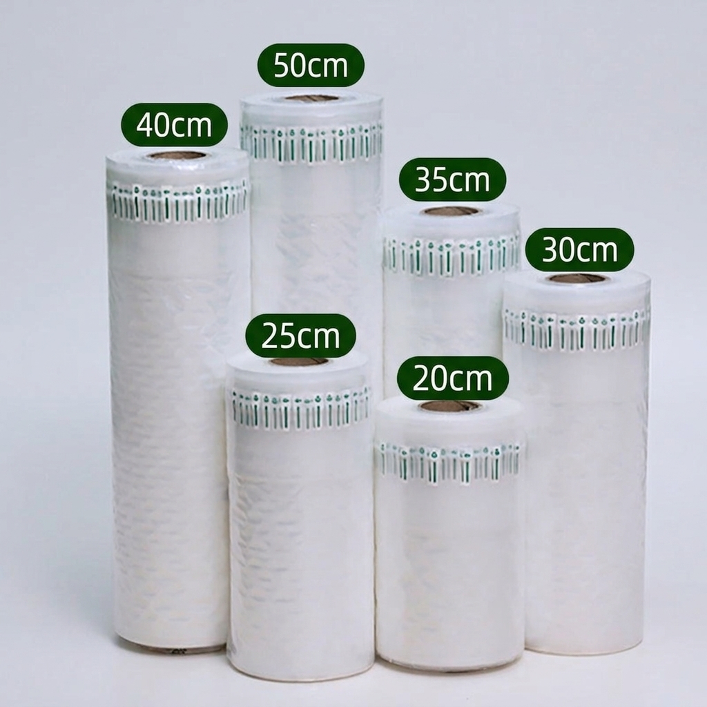Inflatable Air Column Cushion Roll Protective Air Bubble Packaging Film Roll for Shipping Fragile Items